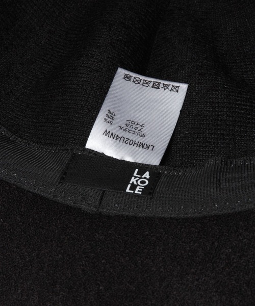 LAKOLE（ラコレ）の「パイルバケットハット / 993851（ハット・メンズ・ブラック/ブルー/ホワイト/ライトグレー・9）」の14枚目の写真