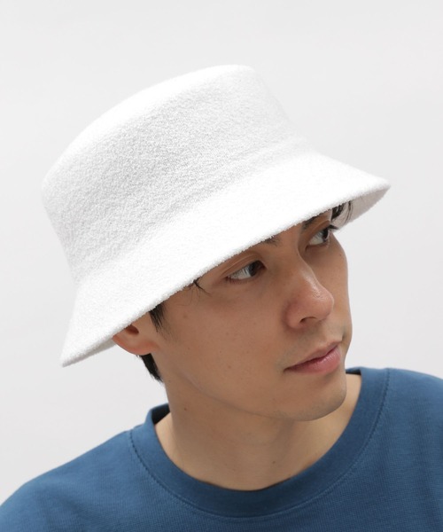 LAKOLE（ラコレ）の「パイルバケットハット / 993851（ハット・メンズ・ブラック/ブルー/ホワイト/ライトグレー・9）」の21枚目の写真