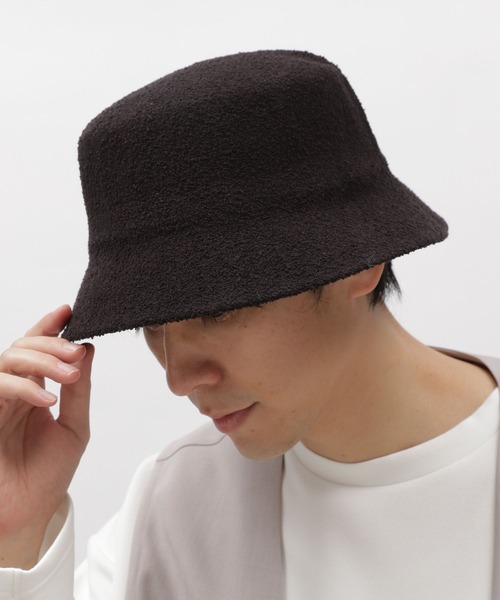 LAKOLE（ラコレ）の「パイルバケットハット / 993851（ハット・メンズ・ブラック/ブルー/ホワイト/ライトグレー・9）」の22枚目の写真