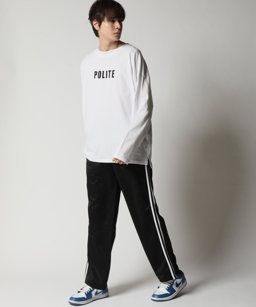 セットアップ スウェット サイドライン トレーナー パンツ b4804 FUNALIVE スウェットパンツ ジャージ Sideline line sweat