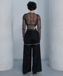 JOSE MOON（ジョゼムーン）の「CORSET HEM LACE TOPS/コルセット