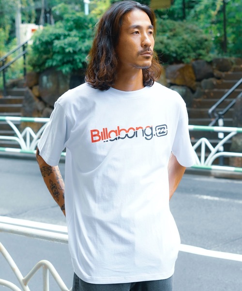 BILLABONG（ビラボン）の「BILLABONG メンズ SLICE LOGO Ｔシャツ 【2024年春夏モデル】/ビラボンY2Kリバイバルロゴ半袖Tシャツ（Tシャツ/カットソー・メンズ・ホワイト/ブラック・MEDIUM/LARGE/X-LARGE）」の21枚目の写真