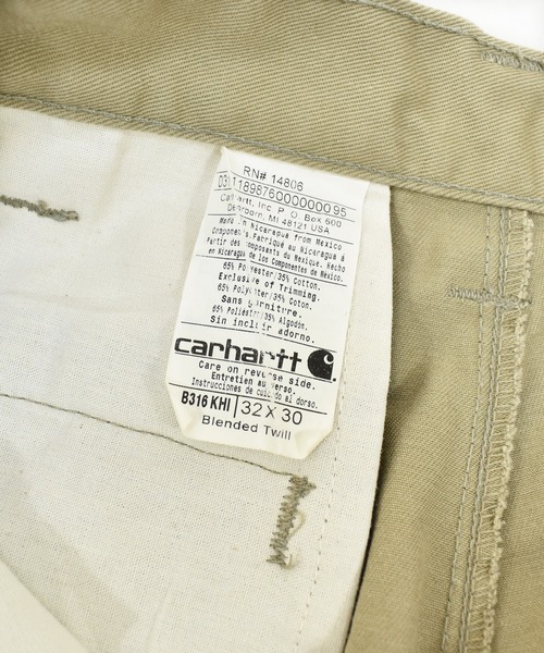 Carhartt(カーハート)の「【ヴィンテージ古着】Carhartt / カーハート Blended Twill ダブルニー ワークパンツ(チノパンツ・メンズ・ベージュ・32)」の15枚目の写真