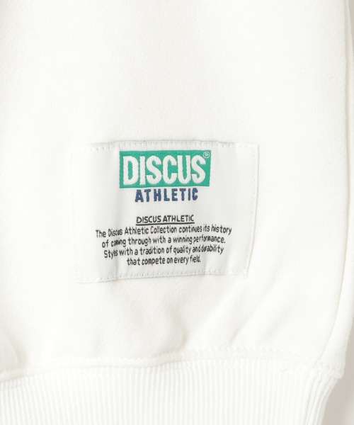 DISCUS ATHLETIC(ディスカス アスレチック)の「DISCUS ATHLETIC ロゴ半袖スウェットT(Tシャツ/カットソー・レディース・ブラック/ホワイト/ライトグレー・M)」の10枚目の写真