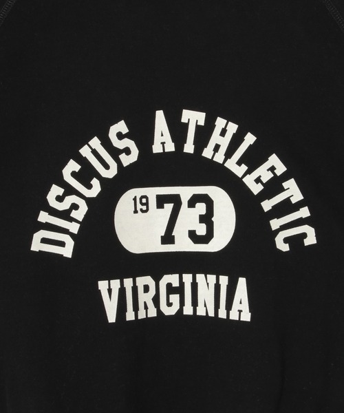 DISCUS ATHLETIC(ディスカス アスレチック)の「DISCUS ATHLETIC ロゴ半袖スウェットT(Tシャツ/カットソー・レディース・ブラック/ホワイト/ライトグレー・M)」の15枚目の写真