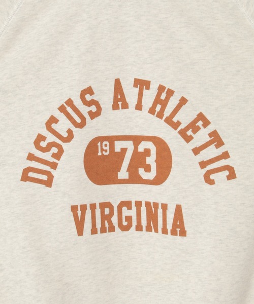 DISCUS ATHLETIC(ディスカス アスレチック)の「DISCUS ATHLETIC ロゴ半袖スウェットT(Tシャツ/カットソー・レディース・ブラック/ホワイト/ライトグレー・M)」の16枚目の写真