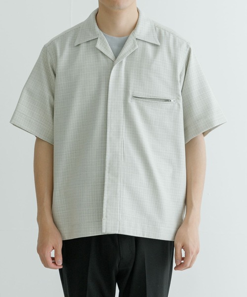 SEEALL（シーオール）の「SEEALL OPENCOLLAR SHORT-SLEEVE SHIRTS