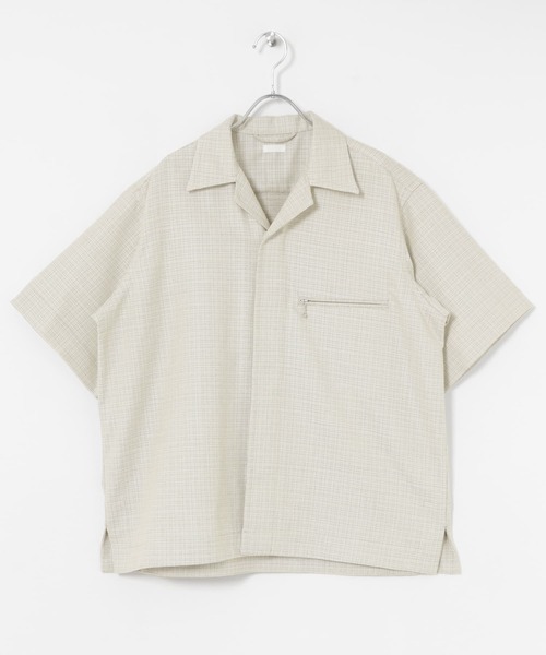 SEEALL（シーオール）の「SEEALL OPENCOLLAR SHORT-SLEEVE