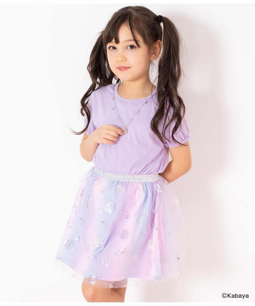 No111.キラキラワンピース☆ネイルパーツ☆ドレス ANAP kids（アナップキッズ）の「【セボンスターコラボ