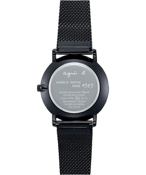 agnes b.(アニエスベー)の「【ユニセックス】LM01 WATCH FCSK753 時計 アニエスベーウオッチ35周年記念限定モデル(アナログ腕時計・レディース・ブラック・FREE)」の3枚目の写真
