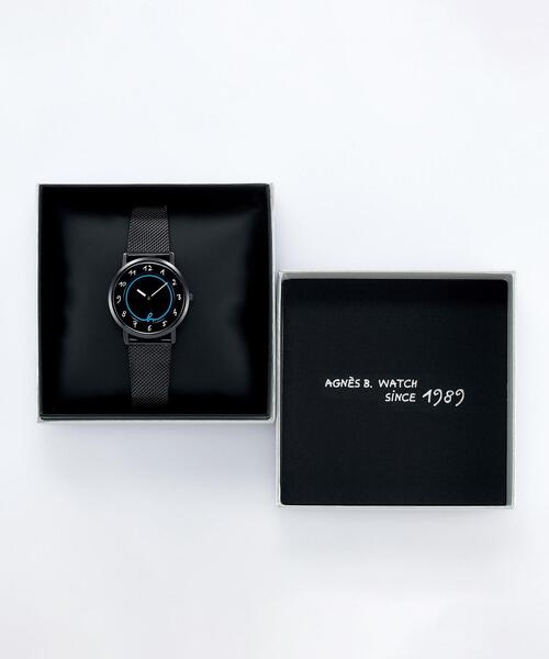 agnes b.(アニエスベー)の「【ユニセックス】LM01 WATCH FCSK753 時計 アニエスベーウオッチ35周年記念限定モデル(アナログ腕時計・レディース・ブラック・FREE)」の4枚目の写真