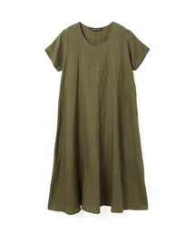 mizuiro ind ハーフスリーブ Aラインワンピース