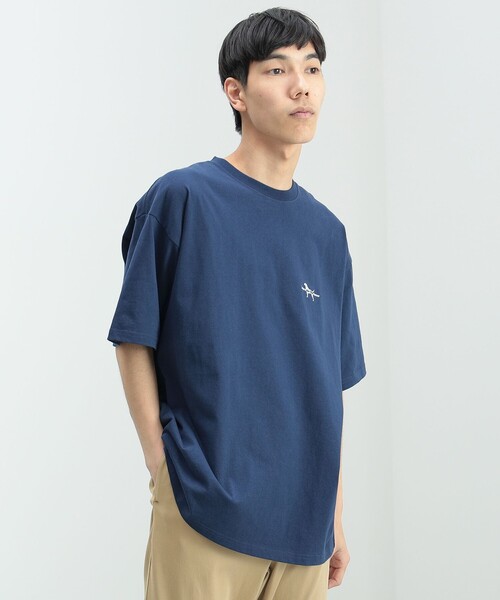 Labrador Retriever（ラブラドールリトリーバー）の「BEAMS HEART / Labrador Retriever アーカイブ プリント Tシャツ（Tシャツ/カットソー・メンズ・ホワイト/ネイビー・MEDIUM/SMALL/LARGE）」の14枚目の写真