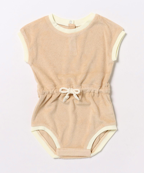 【セール】★Quincy Mae★terry retro romper | blush（その他ベビー用品）｜Quincy Mae（クインシーメイ）