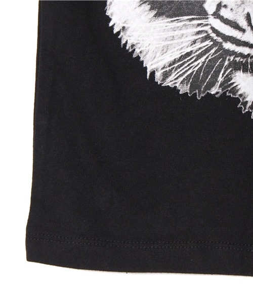 'PalinkA（パリンカ）の「タイガーTシャツ / MOJAKWA（Tシャツ/カットソー・キッズ・ブラック/オフホワイト/グレー・100/110/130/120/150/140）」の7枚目の写真