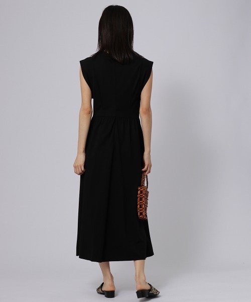 ketty cherie（ケティシェリー）の「デザインスリーブカットワンピース≪洗濯機で洗える≫（ワンピース・レディース・ブラック・M）」の15枚目の写真