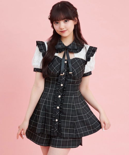 Secret Honey セットアップ シークレットハニー Secret Honey レースラッフルセットアップ