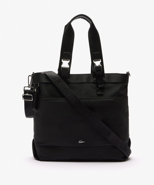 美品　LACOSTE　ラコステ　定番　ワンポイント　トートバッグ ブラック 黒 楽天市場】LACOSTE 定番トートバッグ ラコステ バッグ トート
