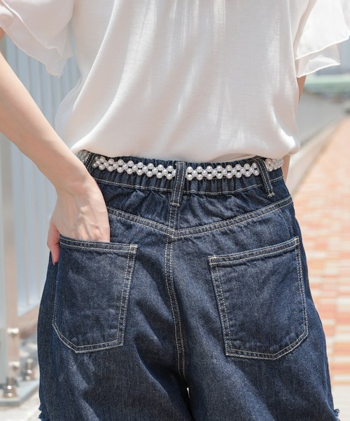 Honeys（ハニーズ）の「モチーフパールゴムベルト（ベルト・レディース・ホワイト系その他2/ホワイト系その他3/ホワイト系その他・FREE）」の22枚目の写真