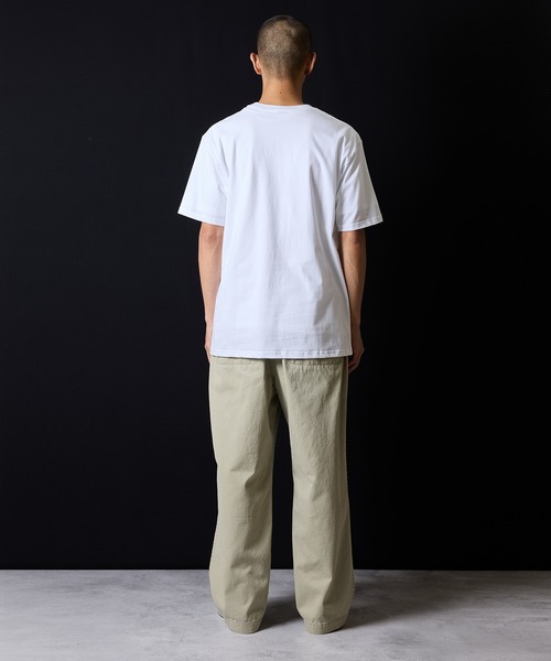 number nine BOX LINE T-SHIRT / ナンバーナインロゴ ボックスライン T
