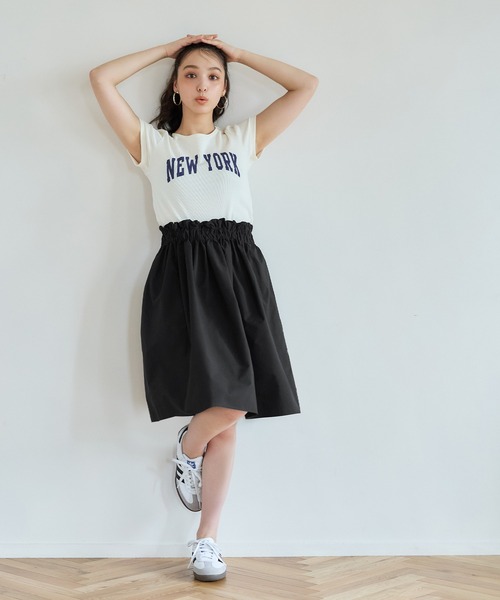 coca(coca)(コカ)の「パリフワ2WAYフリルキャミトップス(キャミソール・レディース・ブラック・ONE SIZE)」の2枚目の写真