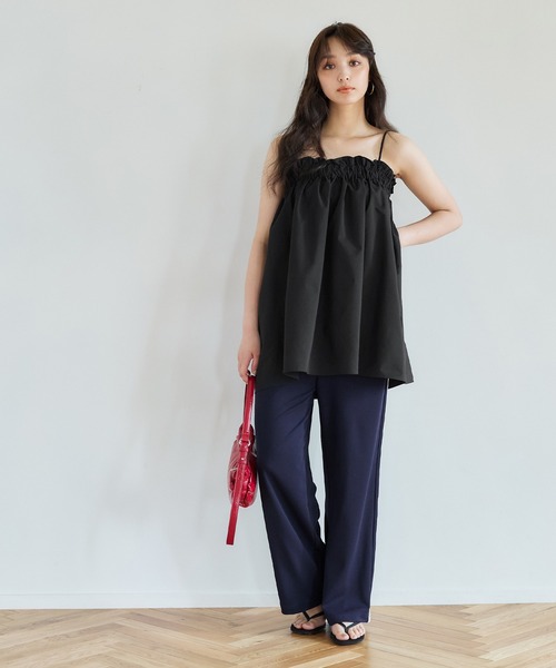 パリフワ2WAYフリルキャミトップス（キャミソール）｜coca（coca