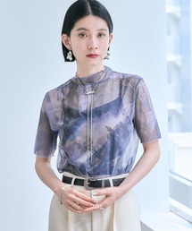 HARE | ガラシアーモックネックトップス(HARE)(Tシャツ/カットソー)
