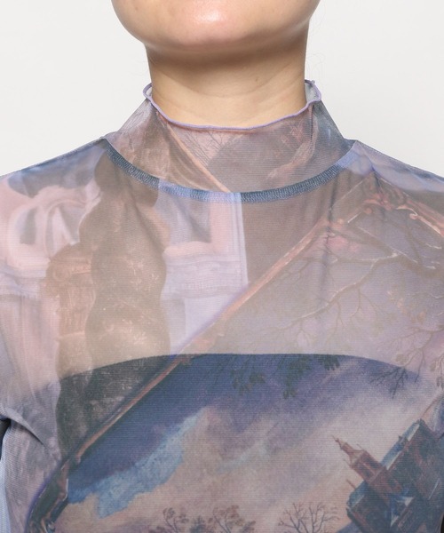 HARE（ハレ）の「ガラシアーモックネックトップス(HARE)（T