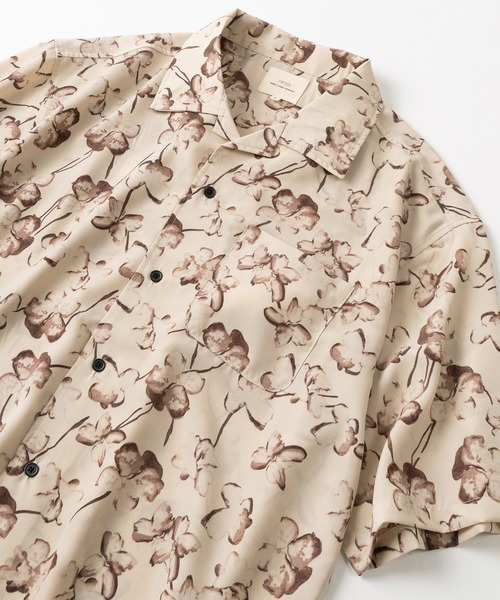 セール】【0】レーヨンライク ヴィンテージテイスト 総柄