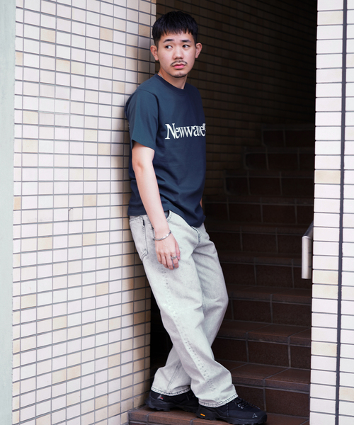 cabaret poval(キャバレーポバール)の「【cabaret poval / キャバレーポバール】NEWWAVE TEE(Tシャツ/カットソー・メンズ・ホワイト・MEDIUM/LARGE)」の4枚目の写真