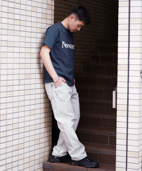 cabaret poval(キャバレーポバール)の「【cabaret poval / キャバレーポバール】NEWWAVE TEE(Tシャツ/カットソー・メンズ・ホワイト・MEDIUM/LARGE)」の5枚目の写真