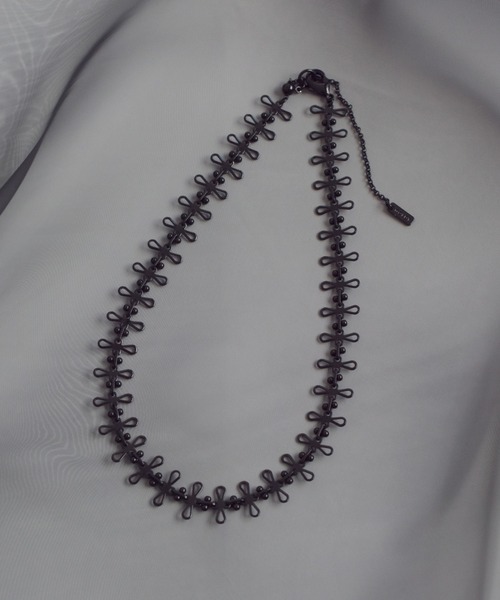 GOLDY（ゴールディ）の「テンプティング タイト チョーカー（チョーカー・レディース・ゴールド/シルバー系その他/ブラック/シルバー・FREE）」の13枚目の写真