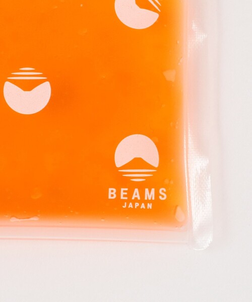 BEAMS オレンジ Vネックビスチェ ボタン付き レディース