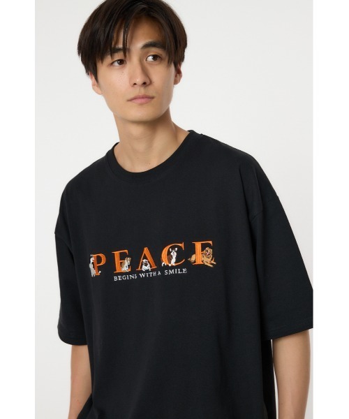 RODEO CROWNS WIDE BOWL(ロデオクラウンズワイドボウル)の「DOGロゴ Tシャツ(Tシャツ/カットソー・メンズ・ホワイト/ブラック/ターコイズブルー系1・MEDIUM/LARGE)」の14枚目の写真