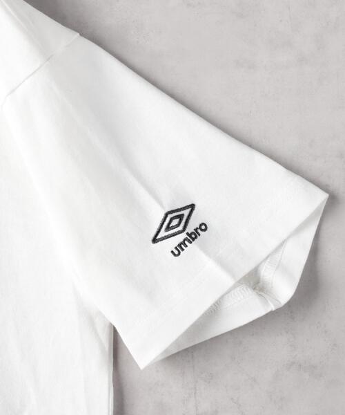 UMBRO(アンブロ)の「UMBRO(アンブロ)ロゴクルーネックTシャツ(Tシャツ/カットソー・レディース・ブラック/ベージュ/ホワイト・M/L/XL)」の5枚目の写真