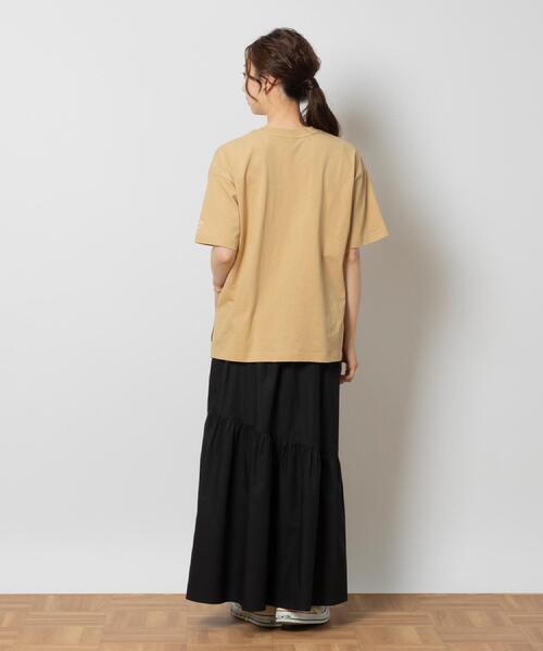 UMBRO(アンブロ)の「UMBRO(アンブロ)ロゴクルーネックTシャツ(Tシャツ/カットソー・レディース・ブラック/ベージュ/ホワイト・M/L/XL)」の11枚目の写真