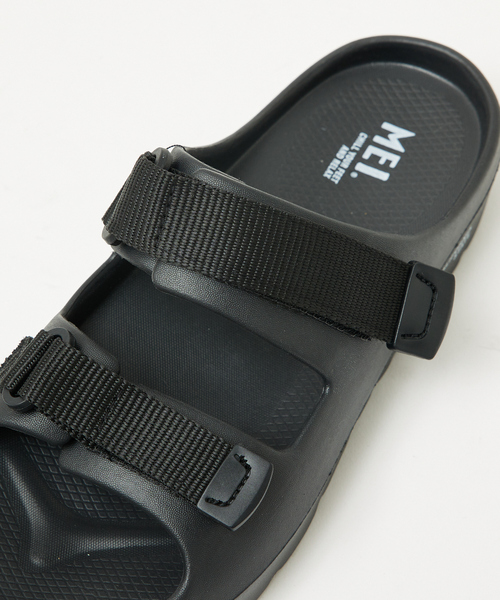 abahouse mavie(アバハウスマヴィ)の「MEIダブルテープサンダル(サンダル・レディース・ブラック/オフホワイト・38/40)」の13枚目の写真