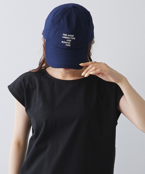 F&B】ロゴ刺繍キャップ（キャップ）｜FEEL GOOD CONNECTION AND