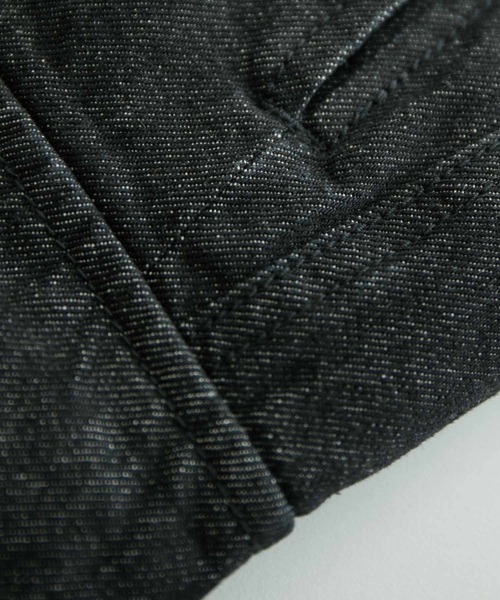 ADAM ET ROPE'（アダムエロペ）の「デニム ワイド カーゴパンツ / ユニセックス（カーゴパンツ・メンズ・ブラック系その他/ネイビー・L/M）」の21枚目の写真