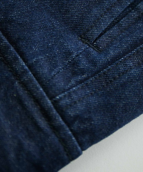 ADAM ET ROPE'（アダムエロペ）の「デニム ワイド カーゴパンツ / ユニセックス（カーゴパンツ・メンズ・ブラック系その他/ネイビー・L/M）」の22枚目の写真