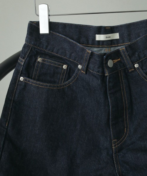anuke ワンウォッシュデニム36 anuke（アンヌーク）の「anuke Onewash Denim ワンウォッシュデニム