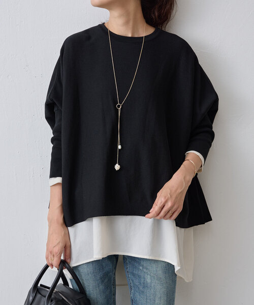 はくちゃんBEARDSLEY ビアズリー　ビッグニットショートプルオーバー BEARDSLEY（ビアズリー）の「ビッグニットショートプルオーバー