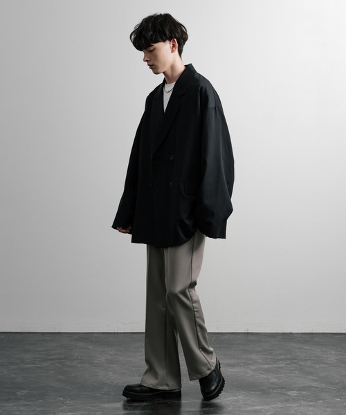 【セール】オーバーサイズダブルテーラードジャケット（テーラードジャケット）｜Rocky Monroe（ロッキーモンロー）