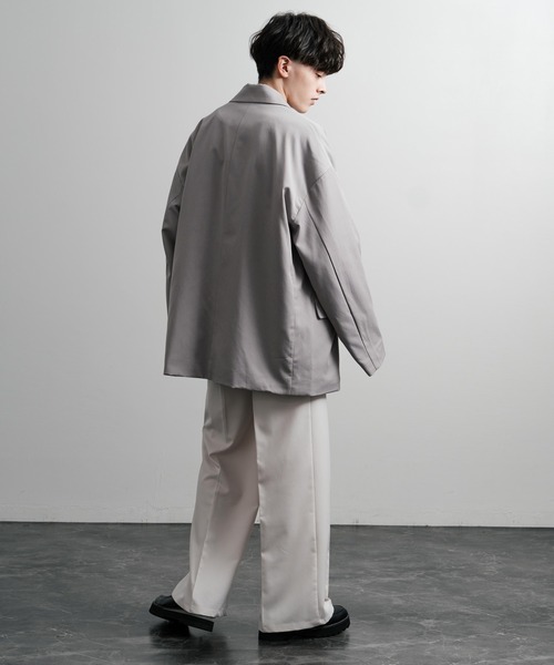 【セール】オーバーサイズダブルテーラードジャケット（テーラードジャケット）｜Rocky Monroe（ロッキーモンロー）