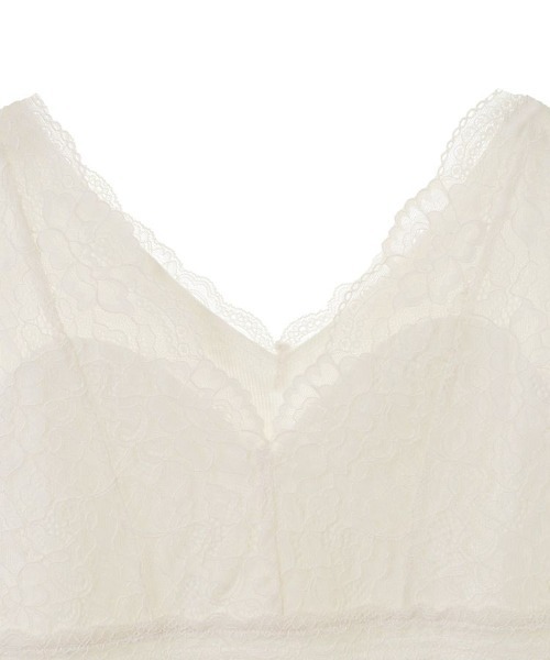 earth music&ecology（アースミュージックアンドエコロジー）の「2WAYレースタンクトップ（タンクトップ・レディース・グレイッシュブルー/ブラック/アイボリー/モカ・S/M）」の16枚目の写真