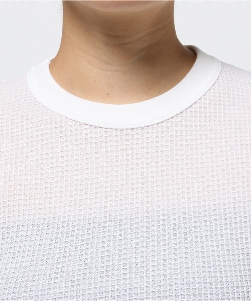 SEVENDAYS=SUNDAY（セブンデイズサンデイ）の「ＪＥＭＯＲＧＡＮ　長袖クルーネックプルオーバー（Tシャツ/カットソー・レディース・ネイビー/杢グレー/オフホワイト・SMALL/LARGE/MEDIUM）」の7枚目の写真