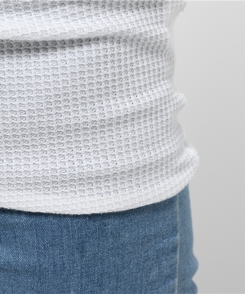 SEVENDAYS=SUNDAY（セブンデイズサンデイ）の「ＪＥＭＯＲＧＡＮ　長袖クルーネックプルオーバー（Tシャツ/カットソー・レディース・ネイビー/杢グレー/オフホワイト・SMALL/LARGE/MEDIUM）」の9枚目の写真