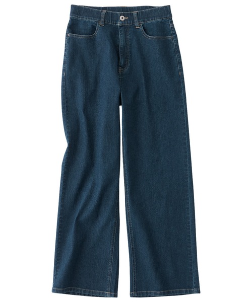 Viola e Viola(ヴィオラエヴィオラ)の「のび心地 ゆるストレートパンツ(その他パンツ・レディース・ネイビー/モカ/カーキ・LL/L/M/3L)」の12枚目の写真