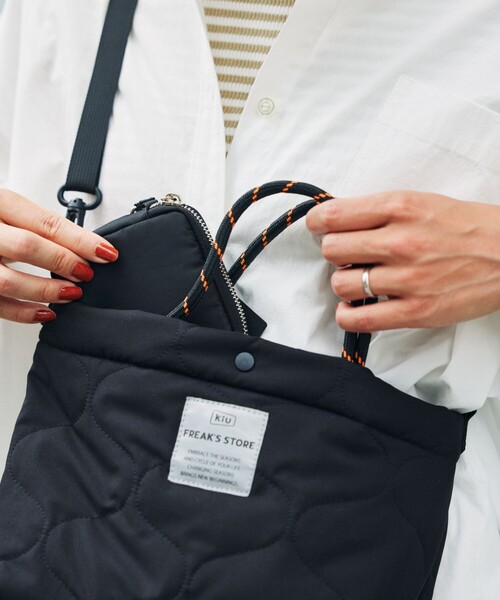 KiU×FREAK'S STORE/キウ×フリークスストア 別注PADDED TOTE MINI