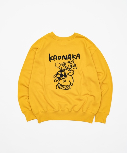 kaoyorinakami(カオヨリナカミ)の「soccer boy sweat / サッカーボーイスウェット(スウェット・メンズ・マスタード/ブラック/グレー・X-SMALL/SMALL/MEDIUM/LARGE/X-LARGE)」の3枚目の写真